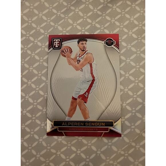 Alperen Sengun 2024-25 Panini Totally Certified #11 - Mirror White Platinum /25 - Picture 1 of 4